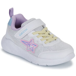 Scarpe bambini ragazza Geox  J SPRINTYE GIRL A  Bianco Geox 8058192666513