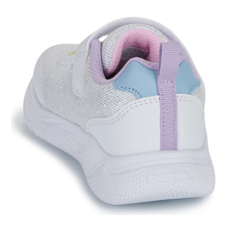 Geox J SPRINTYE GIRL A White - Girl's Sneakers - 5