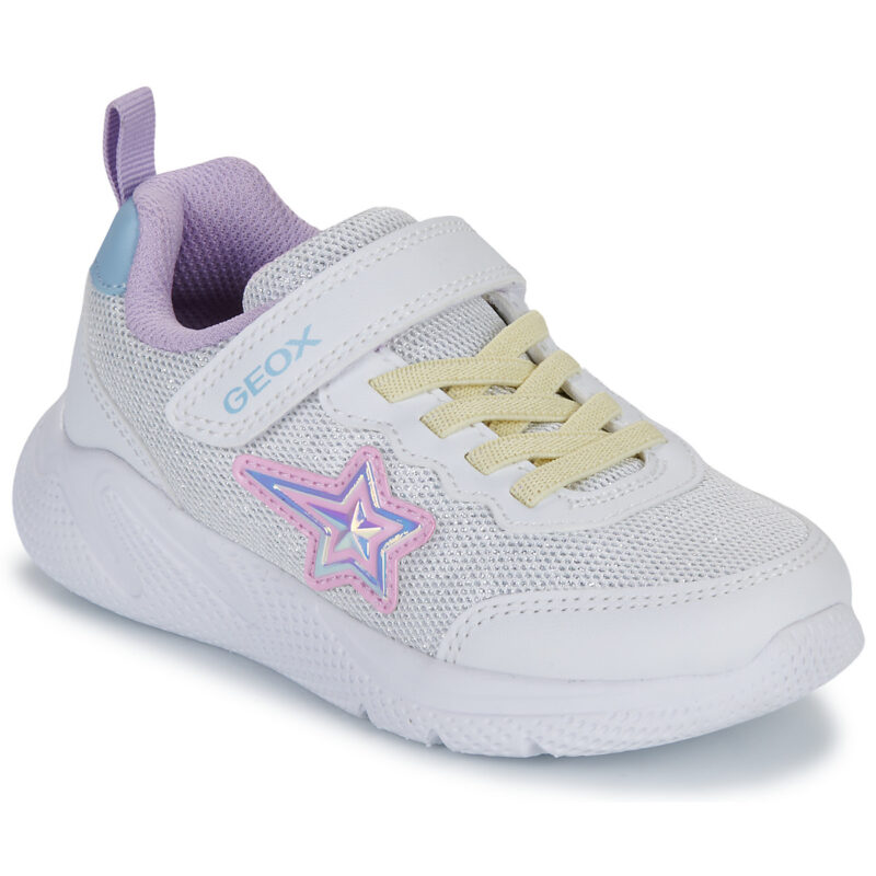 Geox J SPRINTYE GIRL A White - Girl's Sneakers - 1