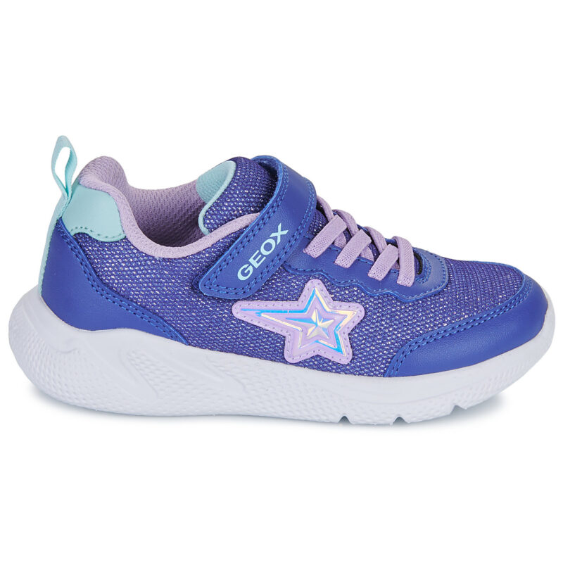 Geox J SPRINTYE GIRL A Blaue Sneakers f&uuml;r M&auml;dchen - 2