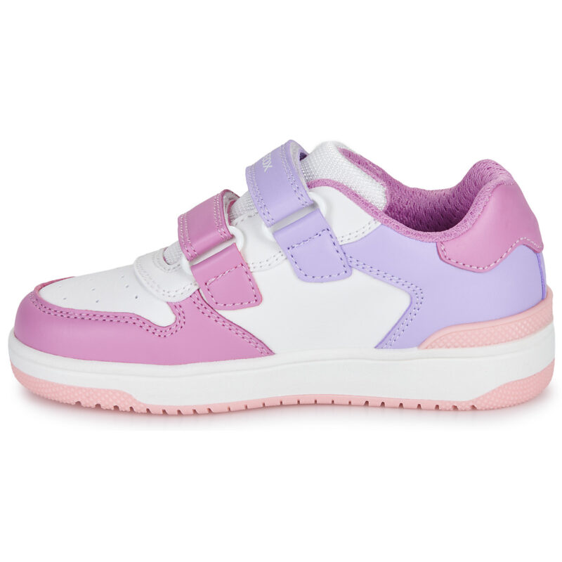 Geox J WASHIBA GIRL Bianco Sneakers Bambina - 4