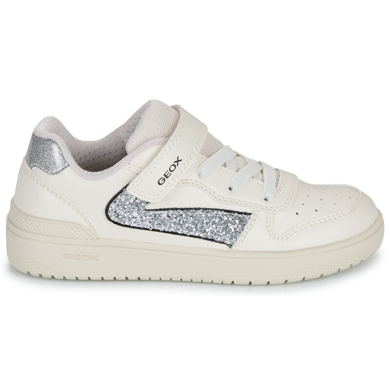 Geox J WASHIBA GIRL Bianco Sneakers Bambina - 2