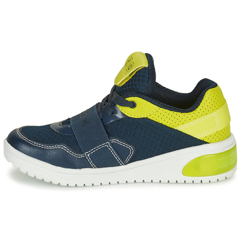 Geox Baskets bleues J XLED BOY pour filles - Taille 4