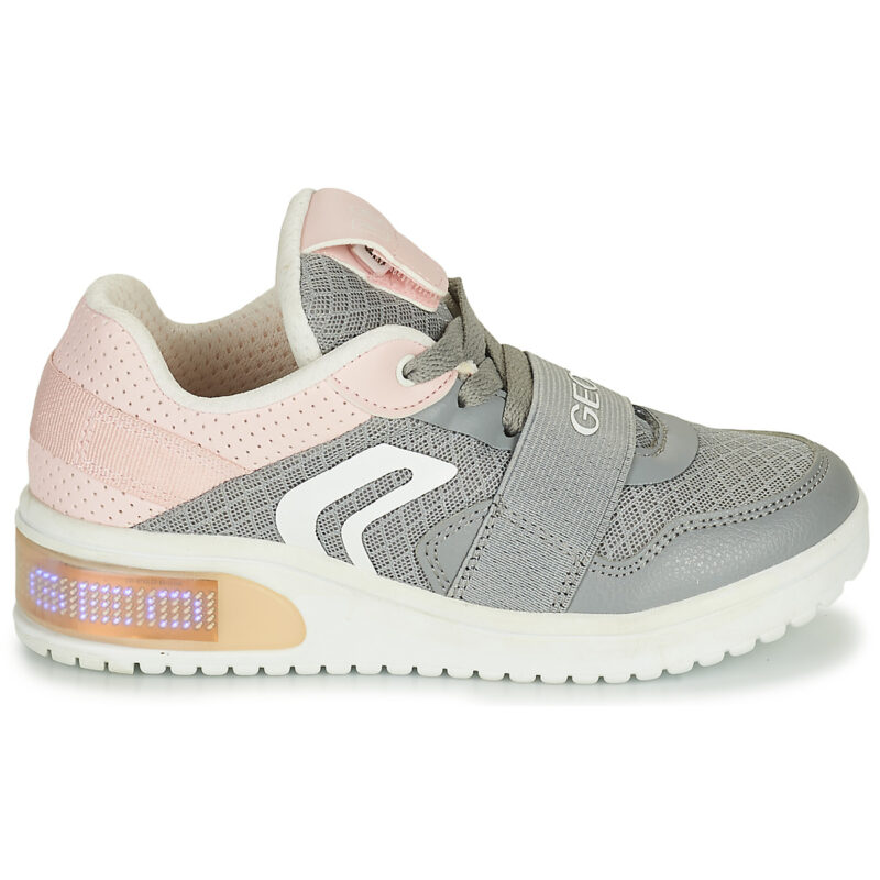 Geox J XLED GIRL Grigio Sneakers Bambina - 2