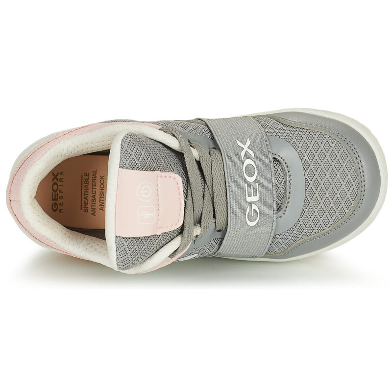 Geox J XLED GIRL Grigio Sneakers Bambina - 6