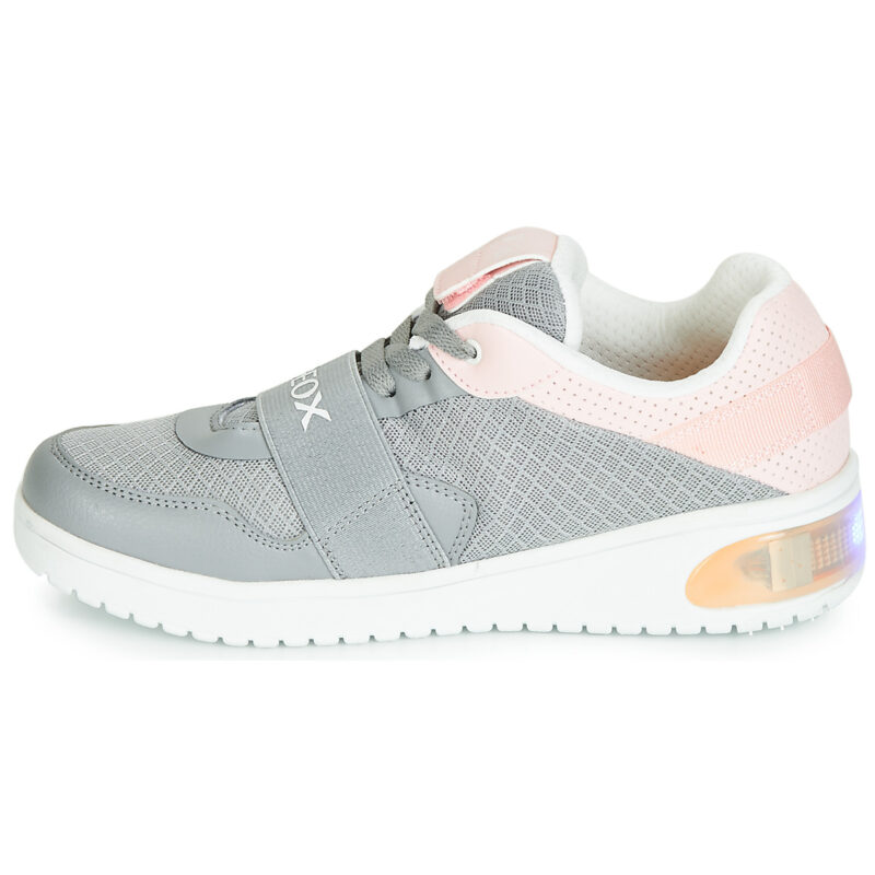 Geox Baskets grises J XLED GIRL pour filles - Pointure 4