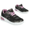 Scarpe bambini ragazza Geox  J XLED GIRL  Nero Geox 8054730137699