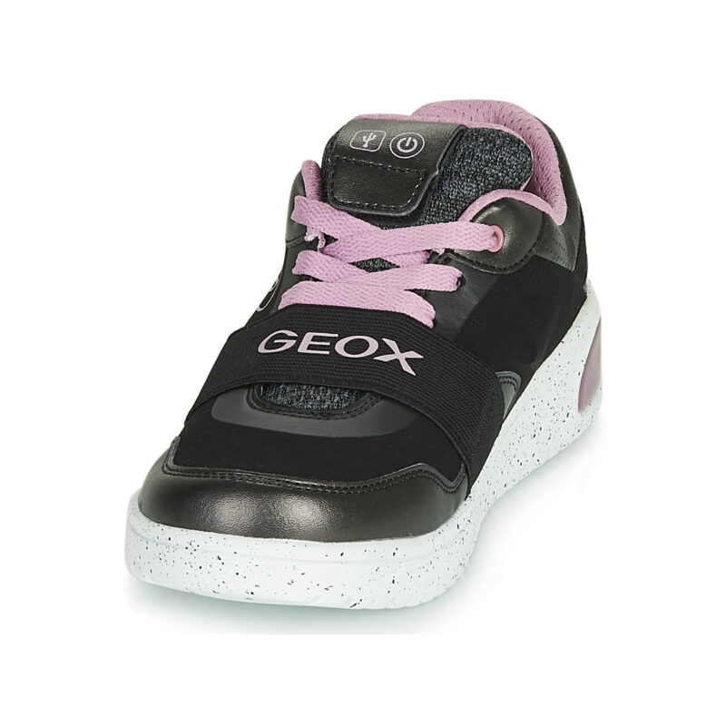 Geox J XLED GIRL Nero Sneakers Bambina - 3