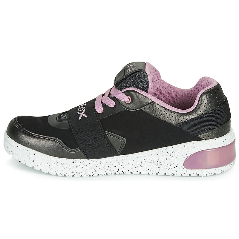 Geox J XLED GIRL Nero Sneakers Bambina - 4