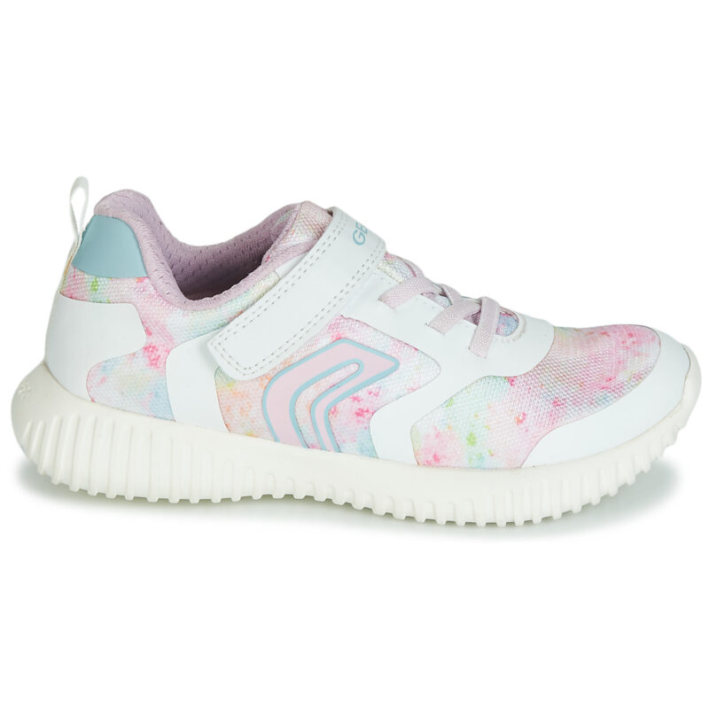 Geox WAVINESS Bianco Sneakers Bambina - 2