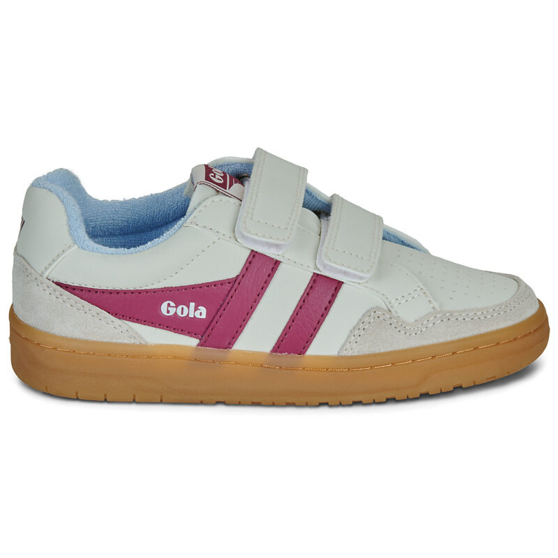 Gola Eagle Strap Bianco Sneakers Bambina - 2