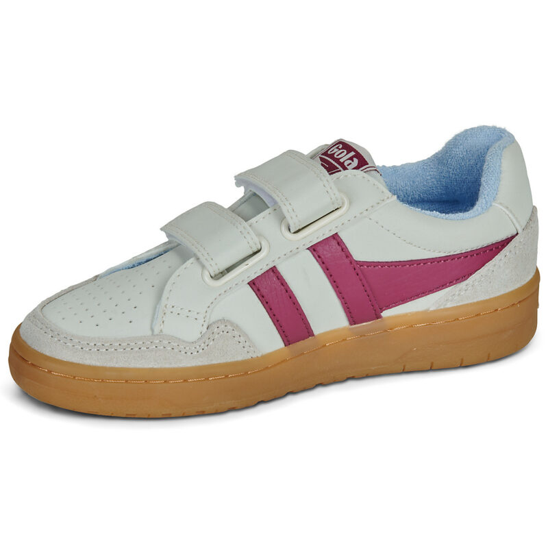 Gola Eagle Strap Bianco Sneakers Bambina - 4