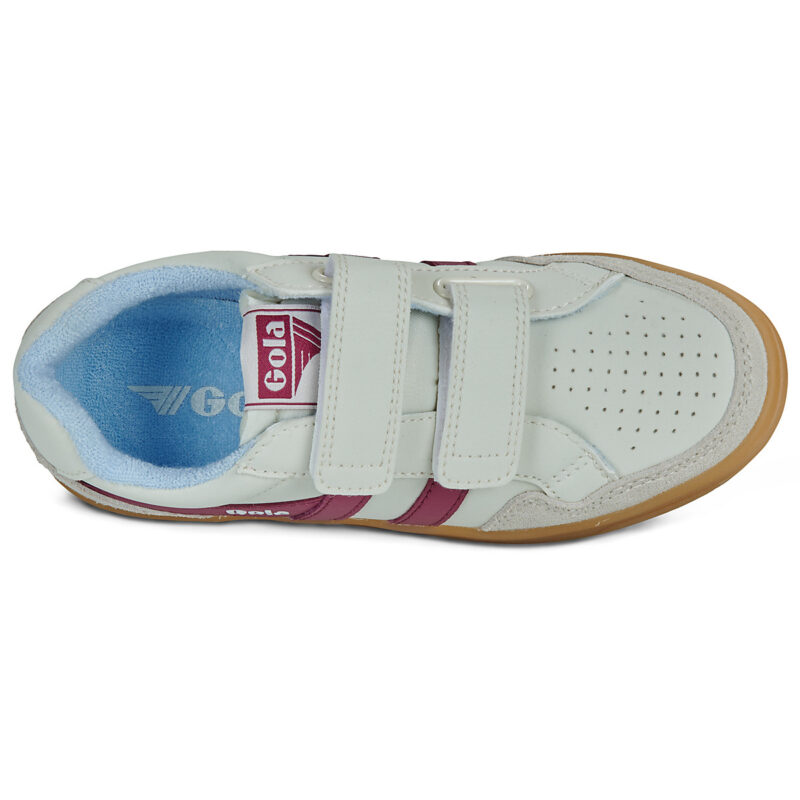 Gola Eagle Strap Bianco Sneakers Bambina - 6