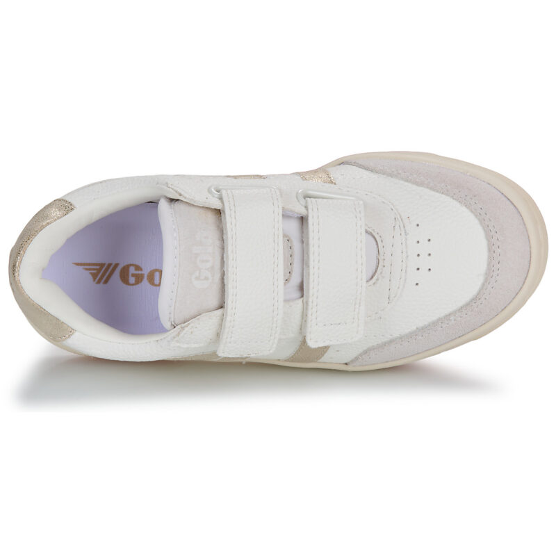 Gola Falcon Mirror Strap Blanc Baskets Fille - 6
