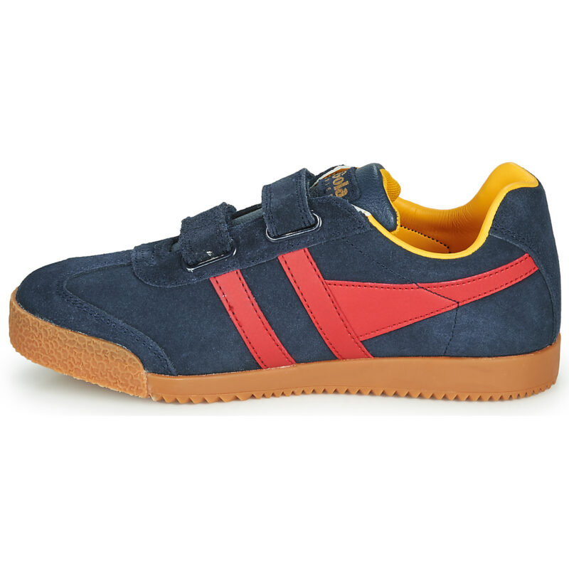 Gola HARRIER VELCRO Bleu - Baskets pour filles - 4