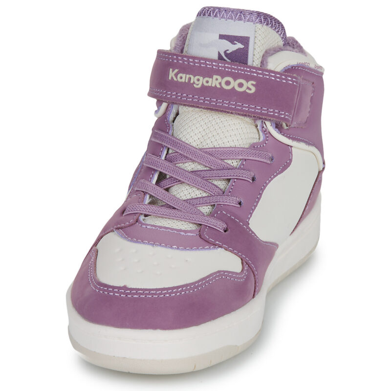 Kangaroos K-CP Rim Mid EV Purple Girls' Sneakers - 3