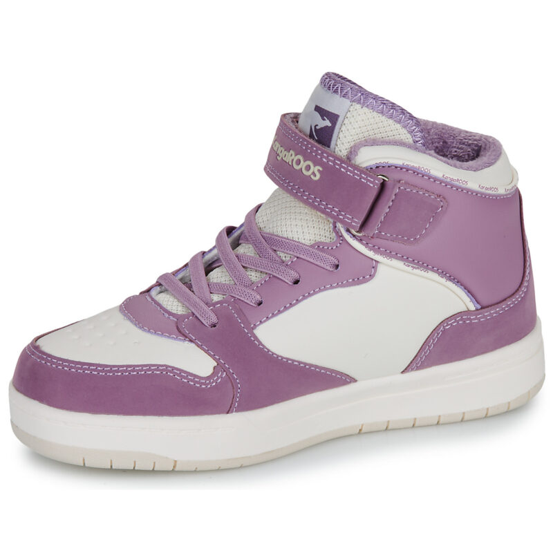 Kangaroos K-CP Rim Mid EV Purple Girls' Sneakers - 4