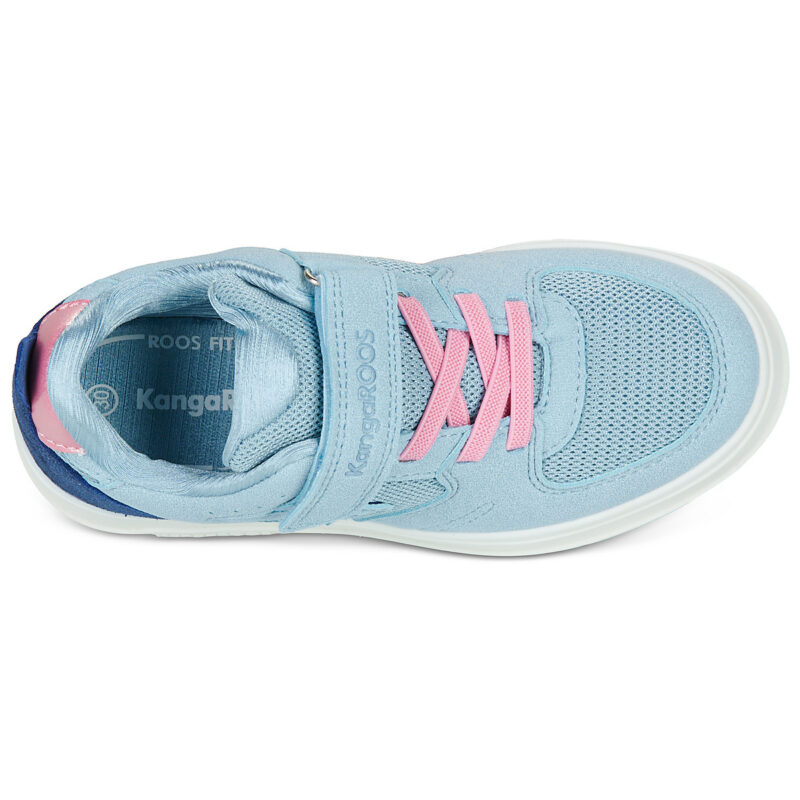 Kangaroos K-GK HICKORY EV Blue Sneakers for Girls - 6