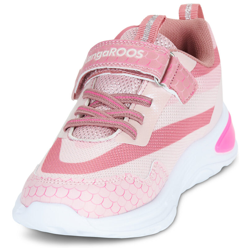 Kangaroos K-SLG BORA EV Pink Sneakers for Girls - 3