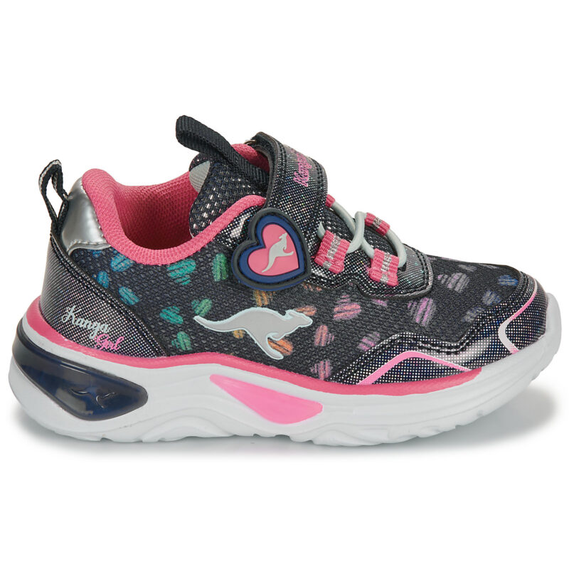 Kangaroos K-SLG Lovin EV Blu Sneakers Bambina - 2