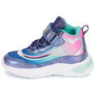 Kangaroos K-SLG Willow Mid EV Blu Sneakers Bambina - 4