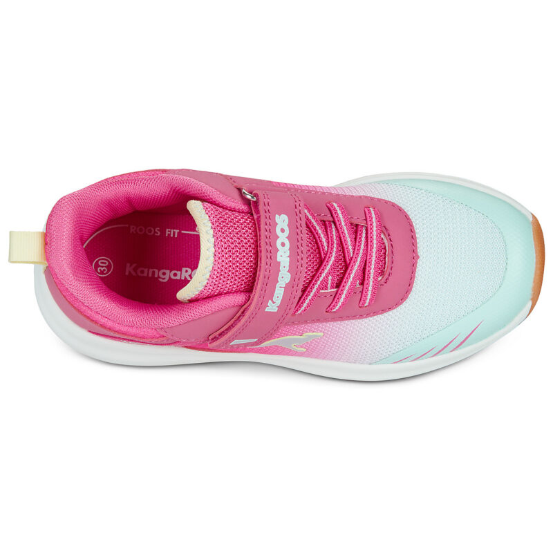 Kangaroos KB-RIDA EV Pink - Girls' Sneakers - 6