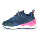 Kangaroos KD-GYM EV Blue Sneakers for Girls - 4