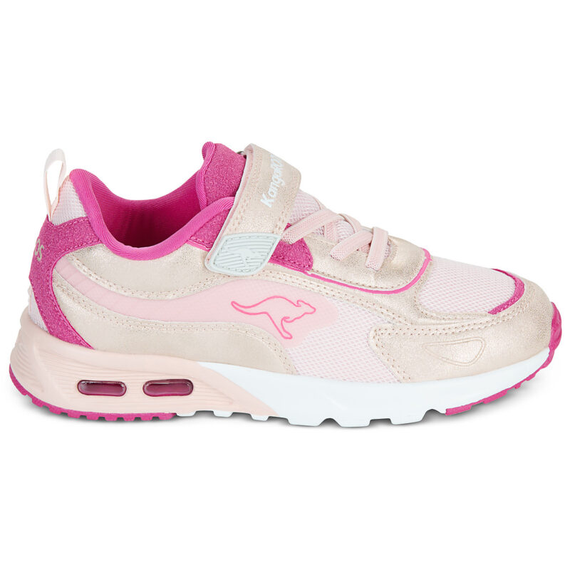 Kangaroos KX-LUFT EV Pink Sneakers for Girls - 2