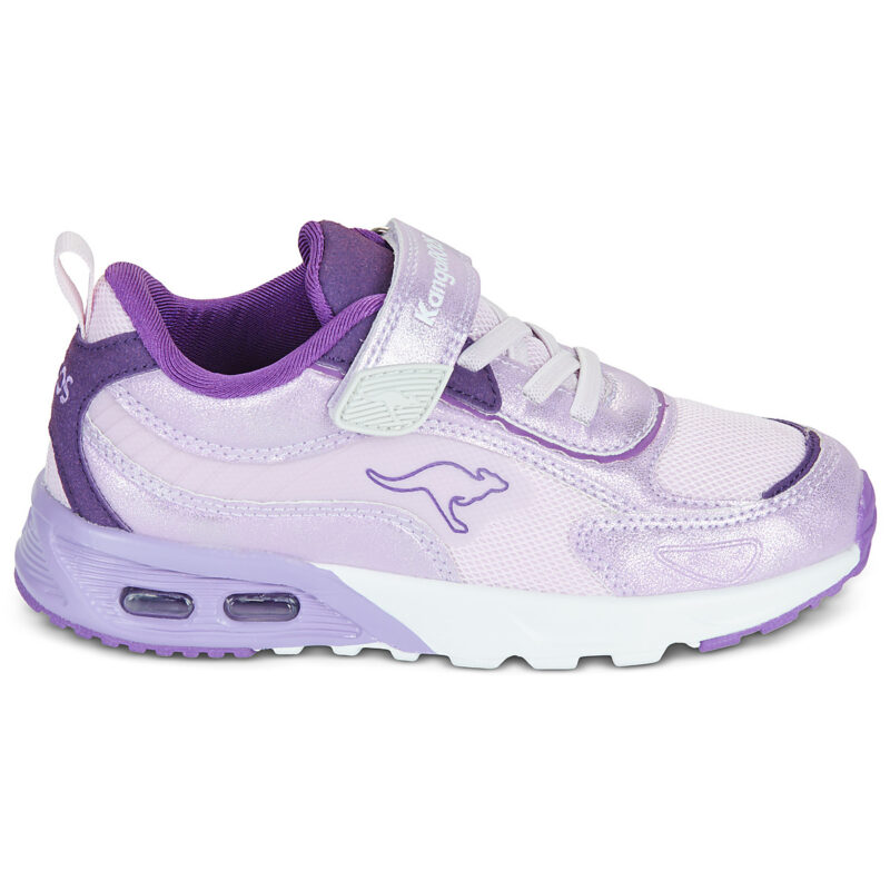 Kangaroos KX-LUFT EV Purple Sneakers for Girls - 2