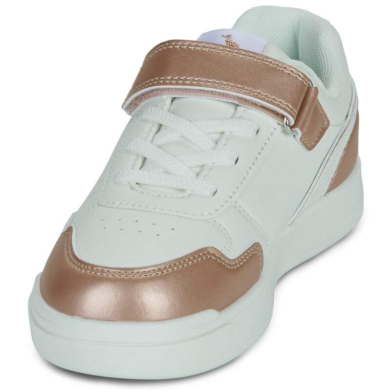 Le Coq Sportif Baskets roses COURT BREAKER GIRL PS pour filles - Taille 3