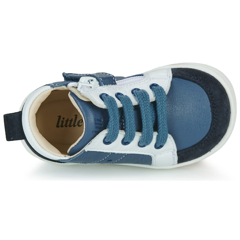 Little Mary Baskets bleues CAMILLE pour filles - 6
