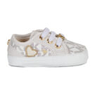MICHAEL Michael Kors BABY BRITTANIA HEARTS Beige Sneakers Bambina - 2