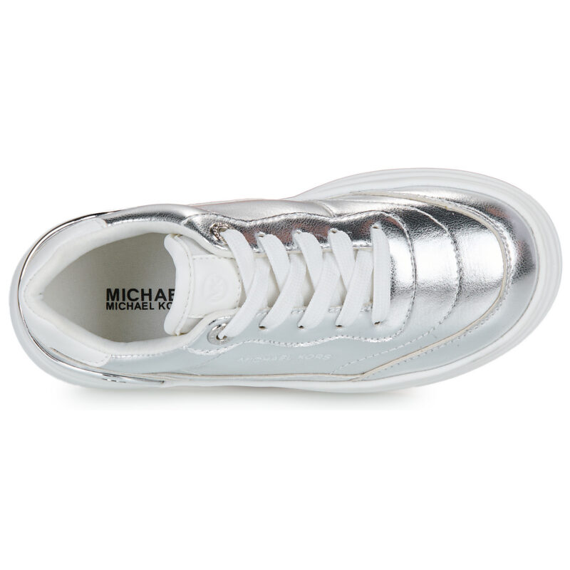 MICHAEL Michael Kors HAYES Silver Girls' Sneakers - 6