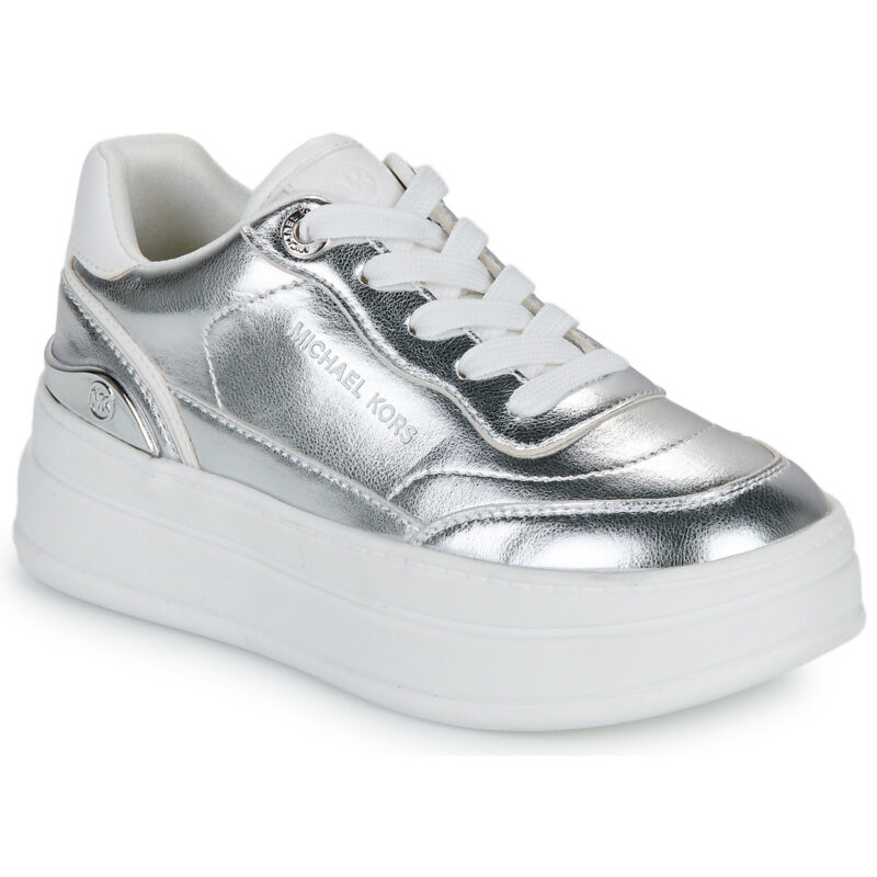 MICHAEL Michael Kors HAYES Silver Girls' Sneakers - 1