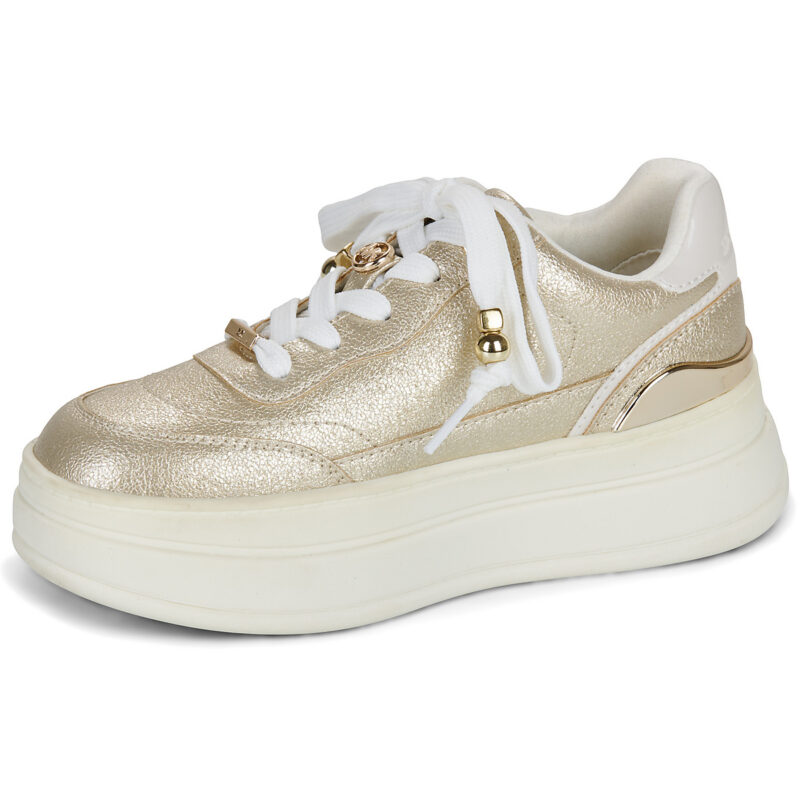MICHAEL Michael Kors HAYES Gold Girls' Sneakers - 4