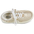 MICHAEL Michael Kors HAYES Gold Girls' Sneakers - 6