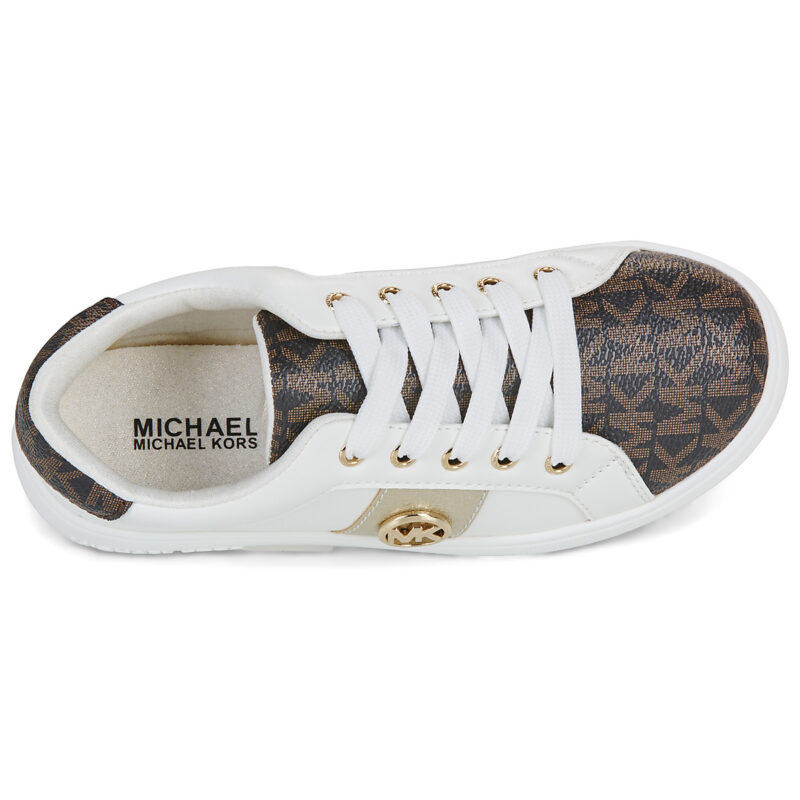 MICHAEL Michael Kors JEM RAINE Bianco Sneakers Bambina - 6