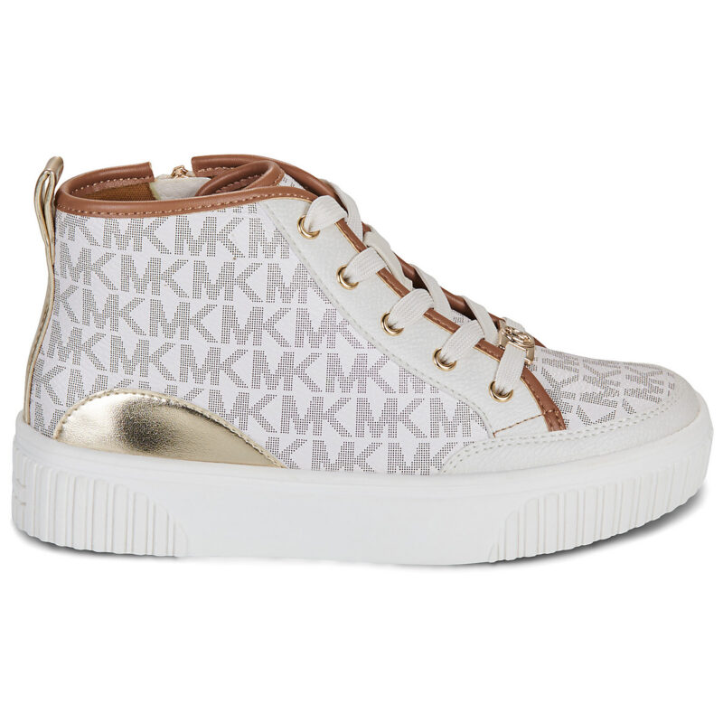 MICHAEL Michael Kors SHEA SPLIT Beige Girls' Sneakers - 2