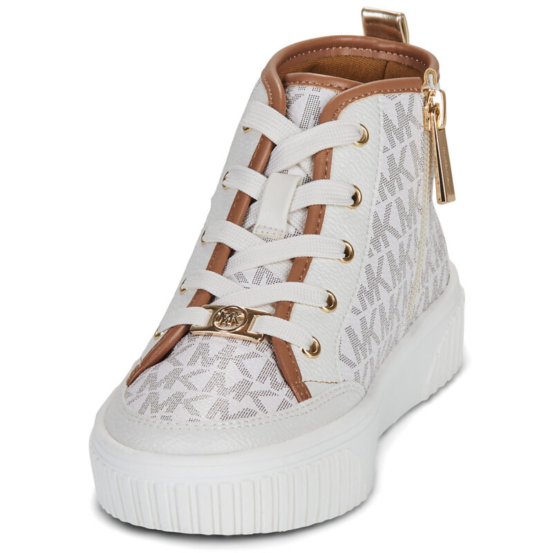 MICHAEL Michael Kors SHEA SPLIT Beige Girls' Sneakers - 3