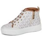 MICHAEL Michael Kors SHEA SPLIT Beige Girls' Sneakers - 4