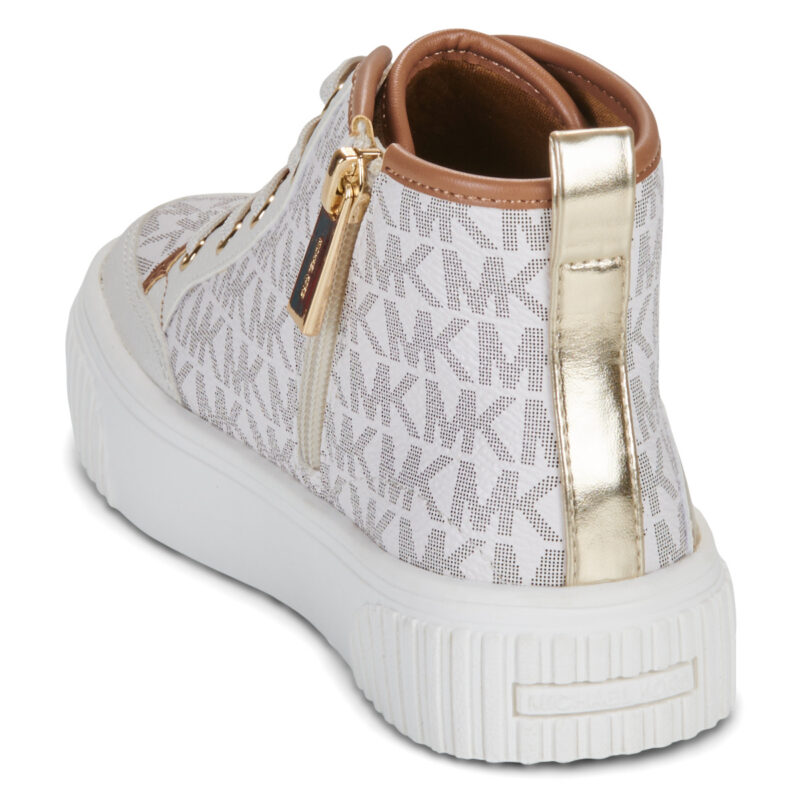 MICHAEL Michael Kors SHEA SPLIT Beige Girls' Sneakers - 5