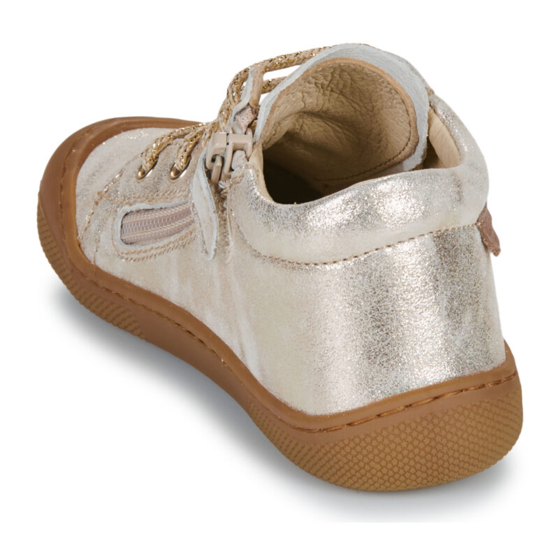 Naturino BAREFOOT AMUR ZIP Oro Sneakers Bambina - 5