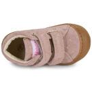 Naturino COCOON VL SUEDE GLITTER FLOWER Rose Sneakers Bambina - 6