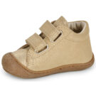 Naturino COCOON VL SUEDE GLITTER Oro Sneakers Bambina - 4