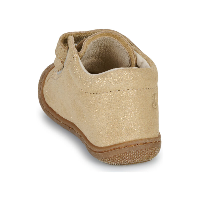 Naturino COCOON VL SUEDE GLITTER Oro Sneakers Bambina - 5