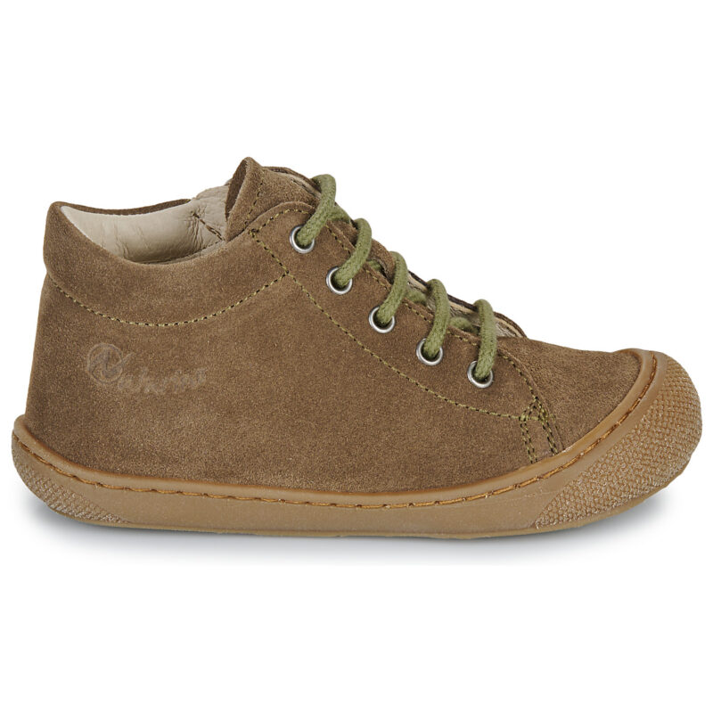 Naturino COCOON ZIP SUEDE Kaki Sneakers Bambina - 2