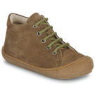 Naturino COCOON ZIP SUEDE Kaki Sneakers Bambina - 1