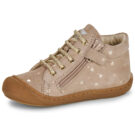 Naturino COCOON ZIP SUEDE LOVE Beige Sneakers Bambina - 4