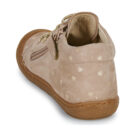 Naturino COCOON ZIP SUEDE LOVE Beige Sneakers Bambina - 5