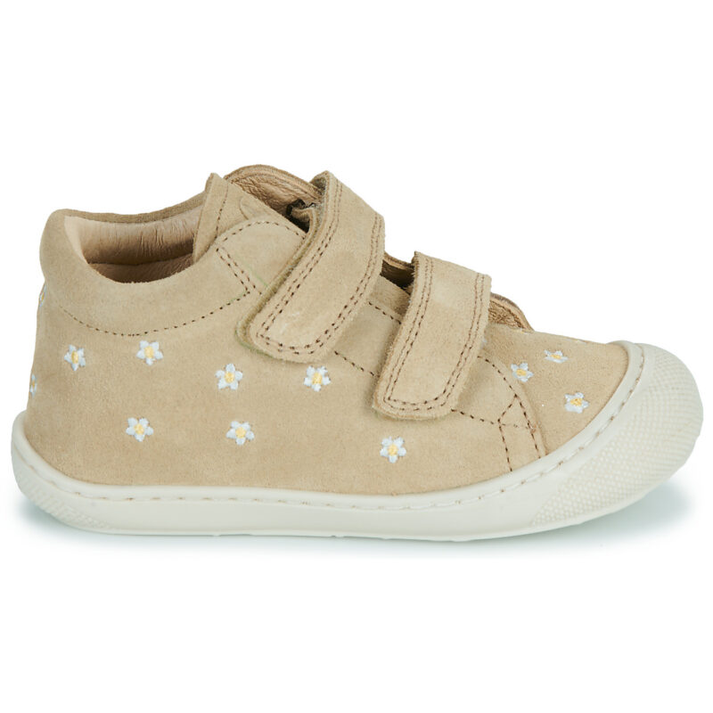 Naturino NATURINO COCOON VL EMBR.DAISIES Beige - Girls' Sneakers - 2